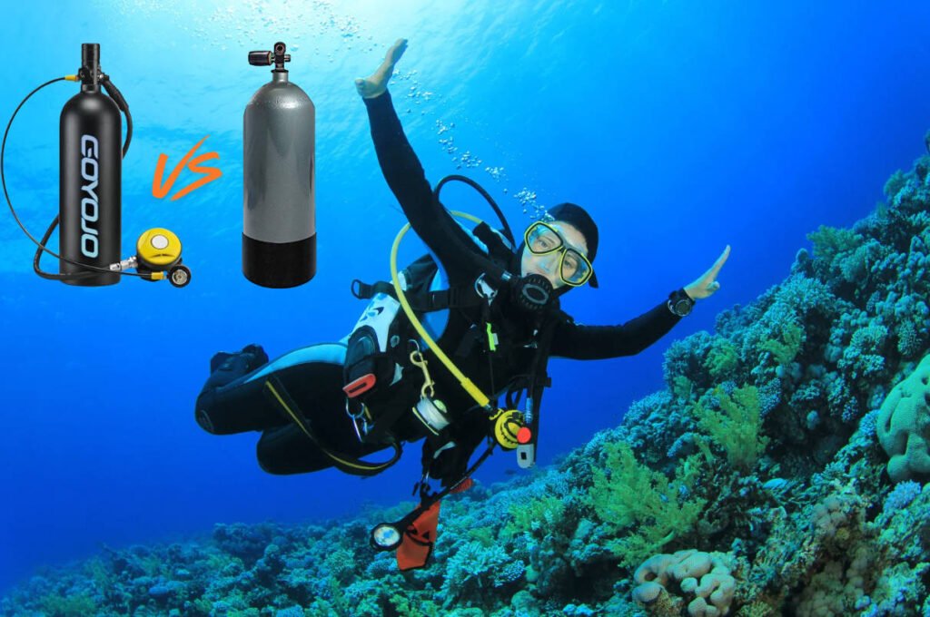 Aluminum vs Steel Scuba Tanks