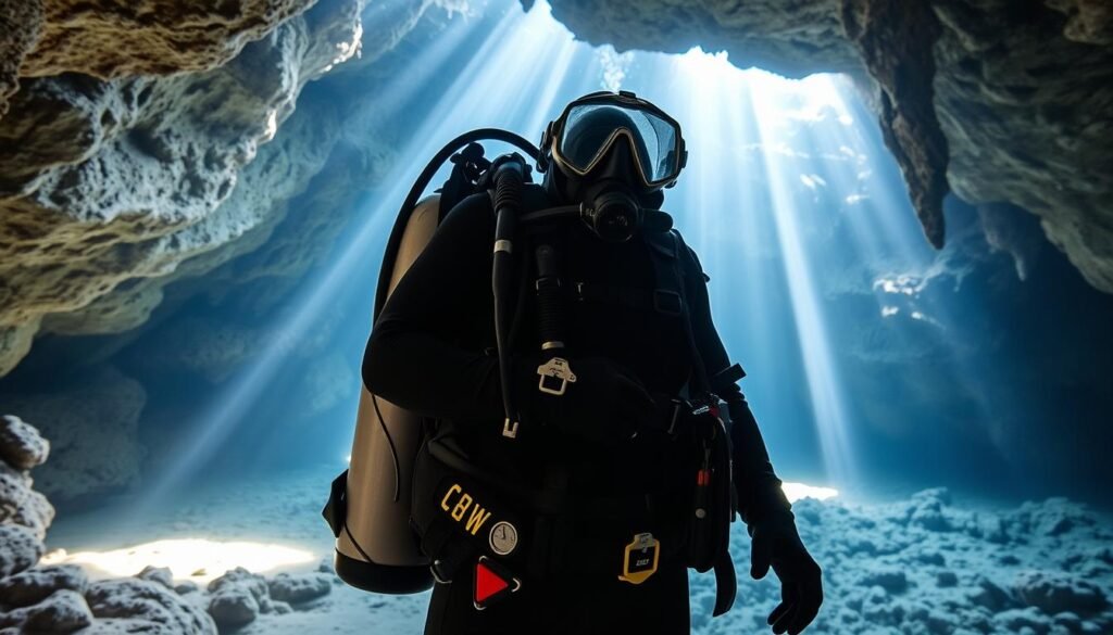 cave diving equipment