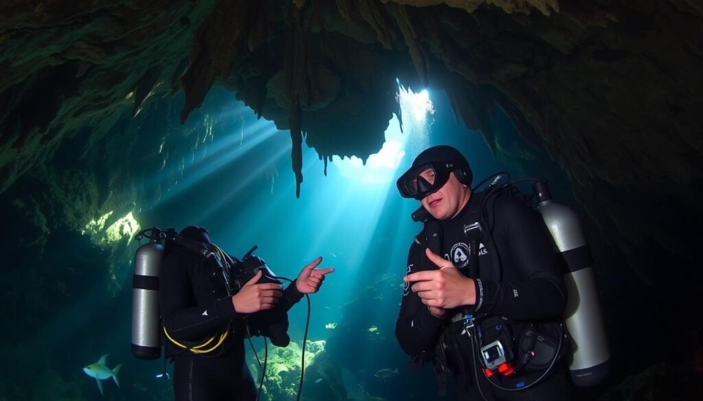 cave diving instructor