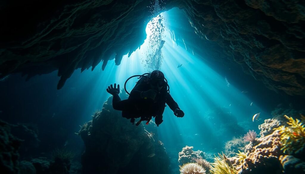 cave diving skills