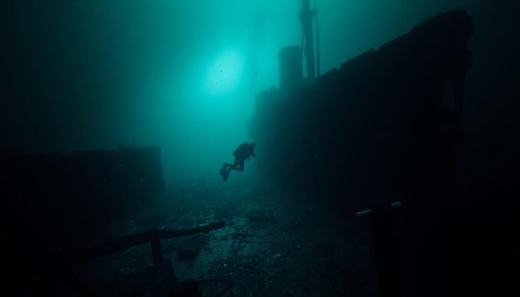 wreck diving risks